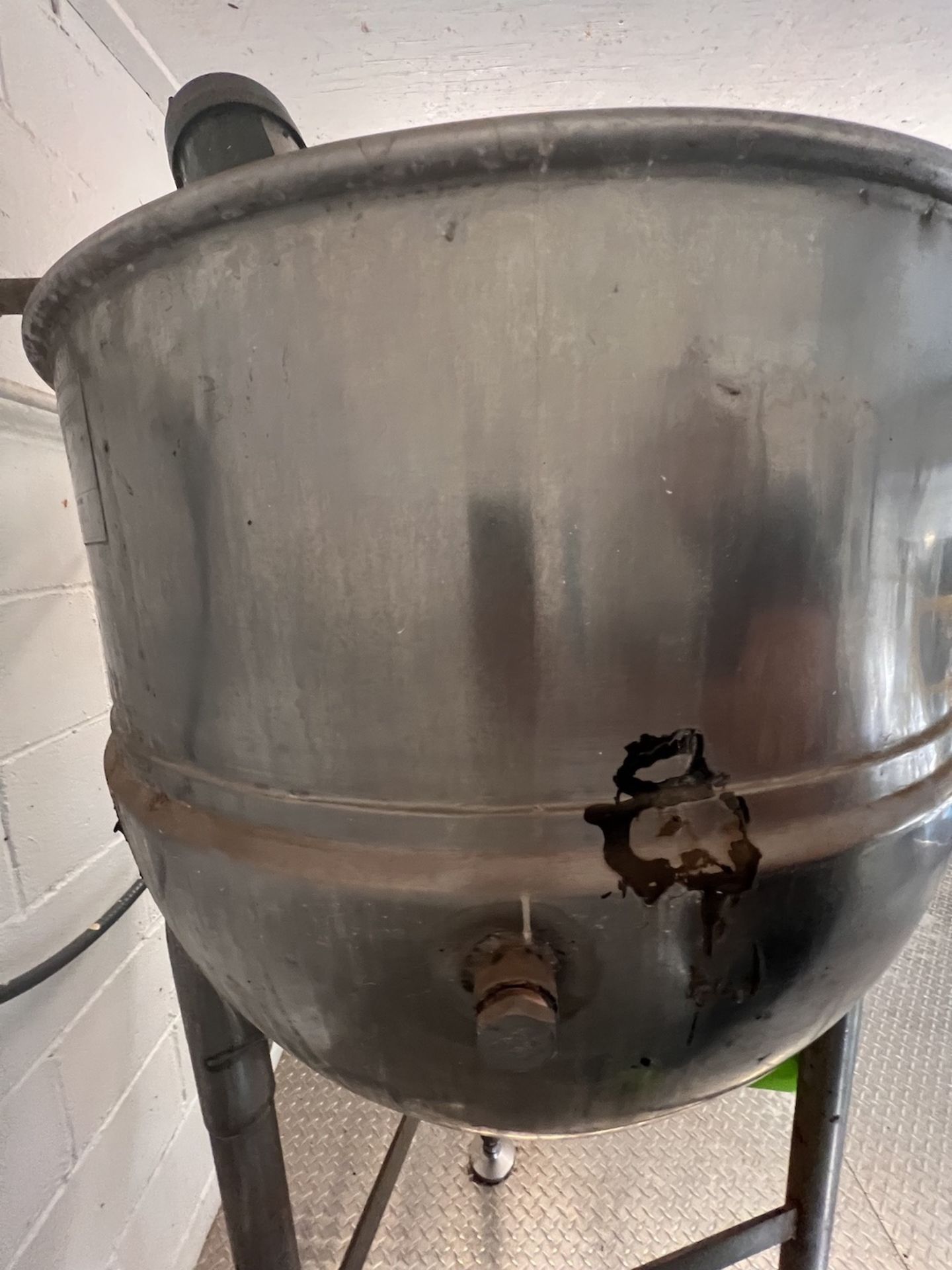 GROEN KETTLE WITH LIGHTNIN AGIATION, MODEL N 60 SP, MAX W.P. 100 PSI @ 338 DEGREE F - Image 4 of 16