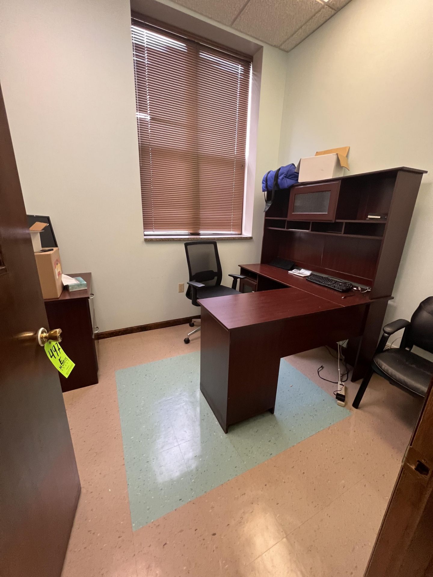 CONTENTS OF OFFICE, INCLUDES DESK, CABINETS, CHAIRS, ETC, DOES NOT INCLUDE PHONE OR COMPUTER