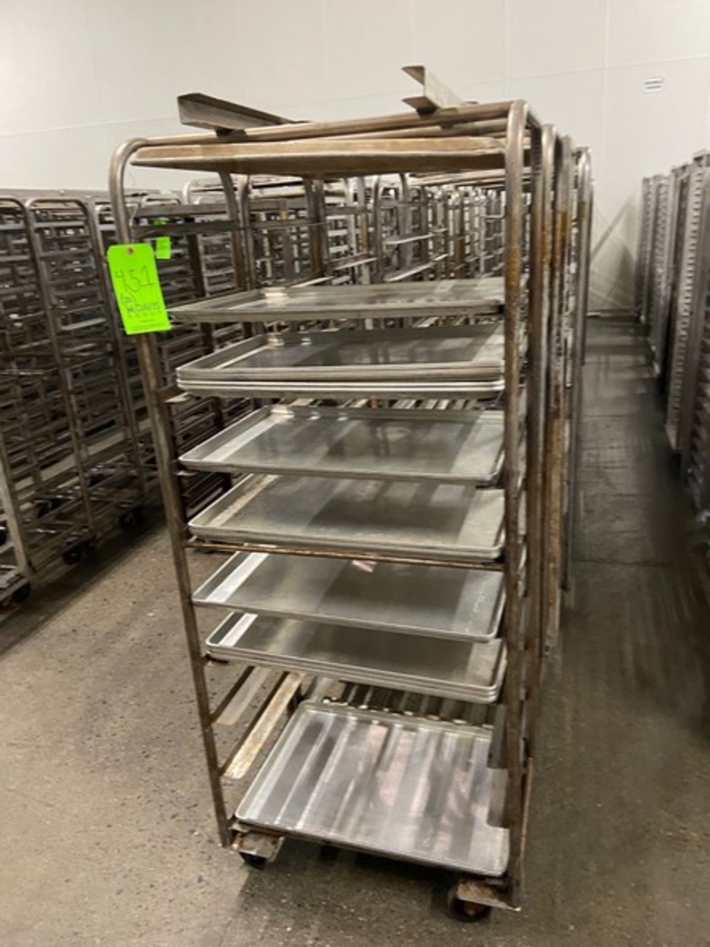 (20) BAKING PAN RACKS, MOUNTED ON CASTERS (LOCATED IN CALLERY, PA) - Bild 2 aus 4
