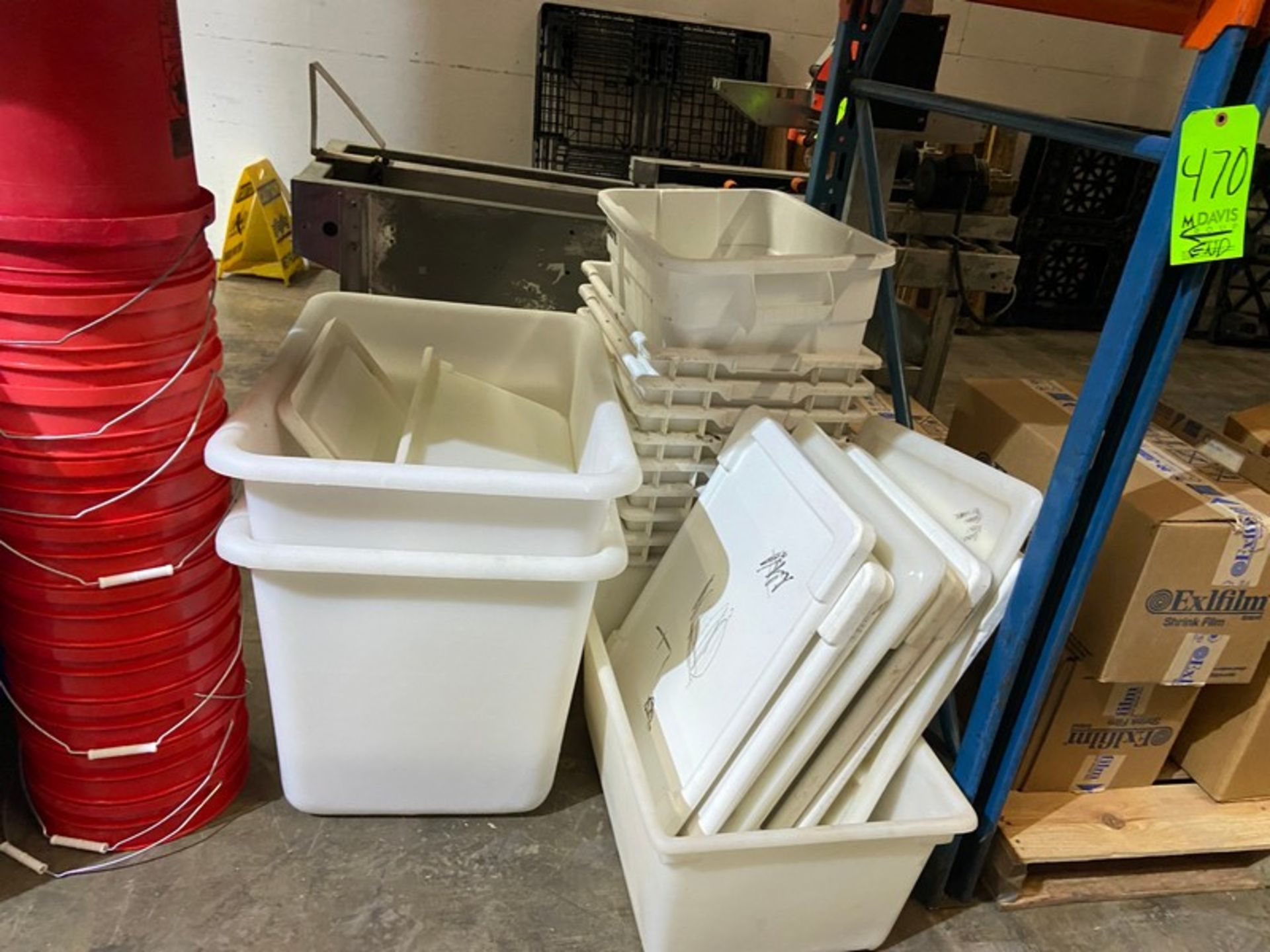 LOT OF ASSORTED PLASTIC BUCKETS & BINS (LOCATED IN CALLERY, PA) - Image 3 of 3