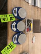 (3) DIGITAL SCALES, INCLUDES SPARE PARTS