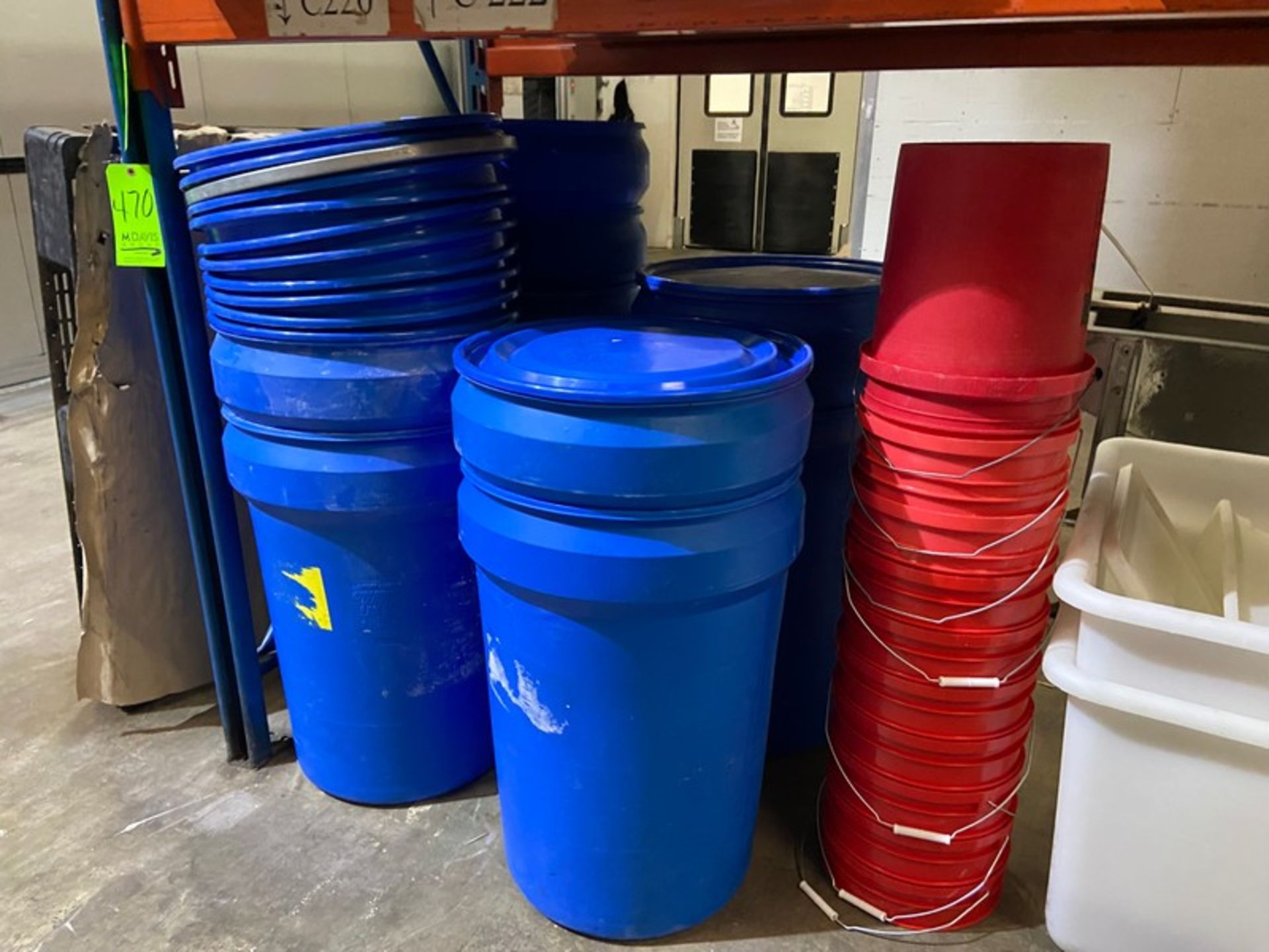 LOT OF ASSORTED PLASTIC BUCKETS & BINS (LOCATED IN CALLERY, PA) - Image 2 of 3
