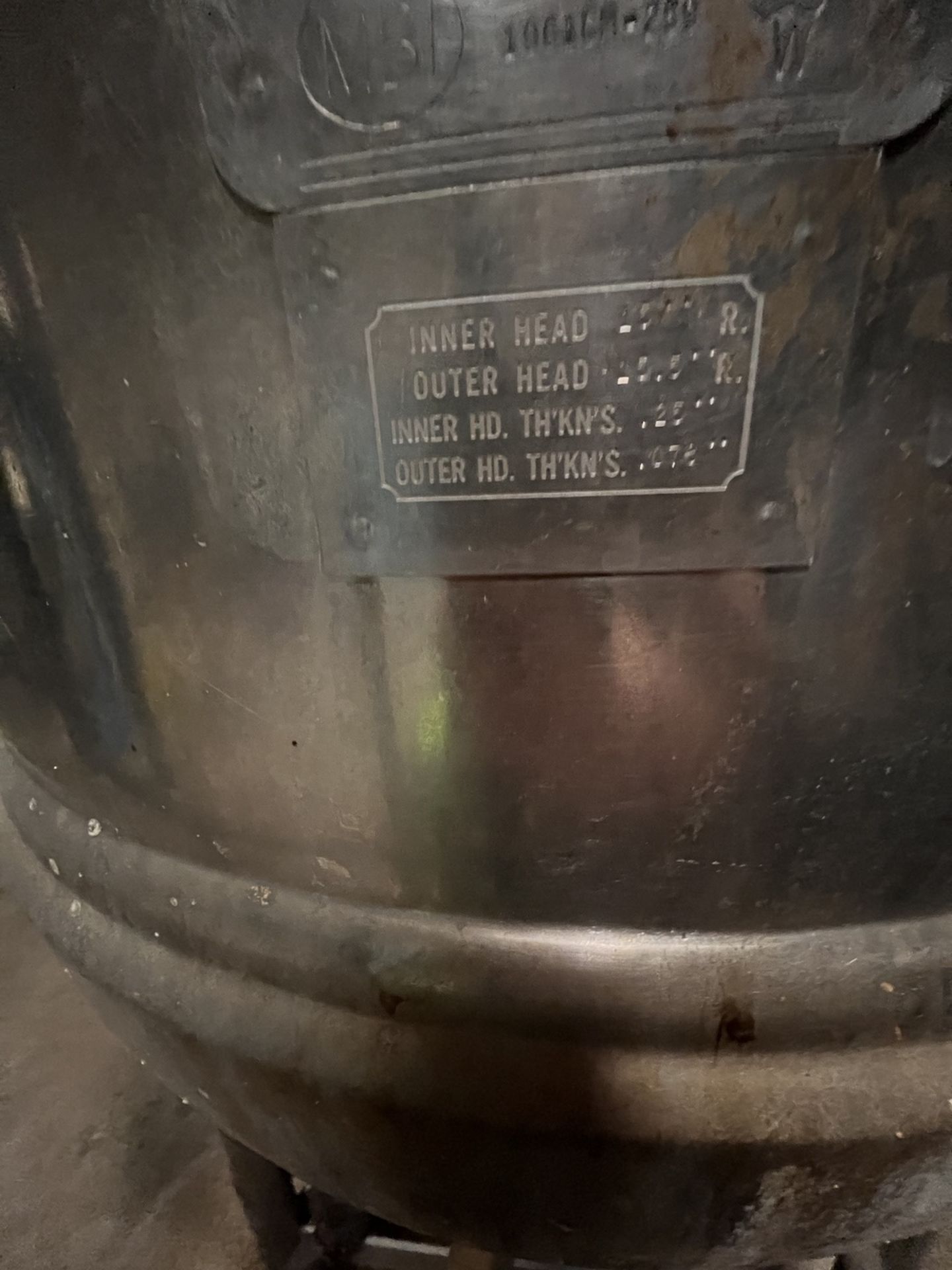 GROEN BOTTOM JACKETED 60 GALLON KETTLE, MODEL N 60 - Image 13 of 17