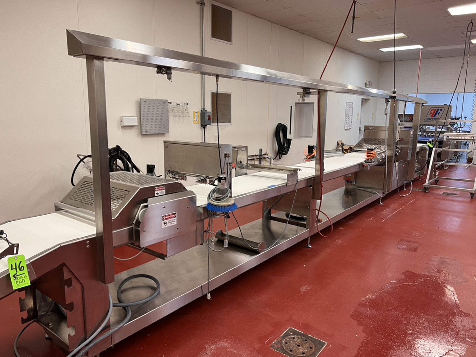 2019 RONDO SHEETING LINE, INCLUDES STRIP CUTTER SECTION, WATER / GREASE APPLICATOR, BAR FORMER, - Image 9 of 11