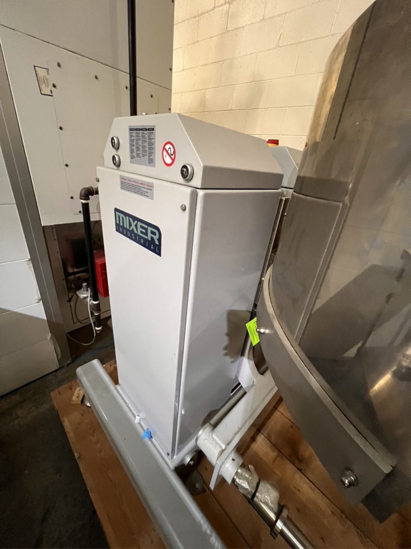 2019 MIXER / POLIN SRL BOWL LIFT AND DUMP STATION, MODEL SRC 120 SOLLEVAT 220V-60HZ UL, S/N - Image 4 of 8