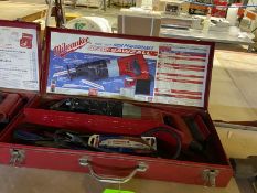 MILWAUKEE HEAVY-DUTY HIGH PERFORMANCE SUPER-SAWZALL, WITH HARD CASE (LOCATED IN CALLERY, PA)