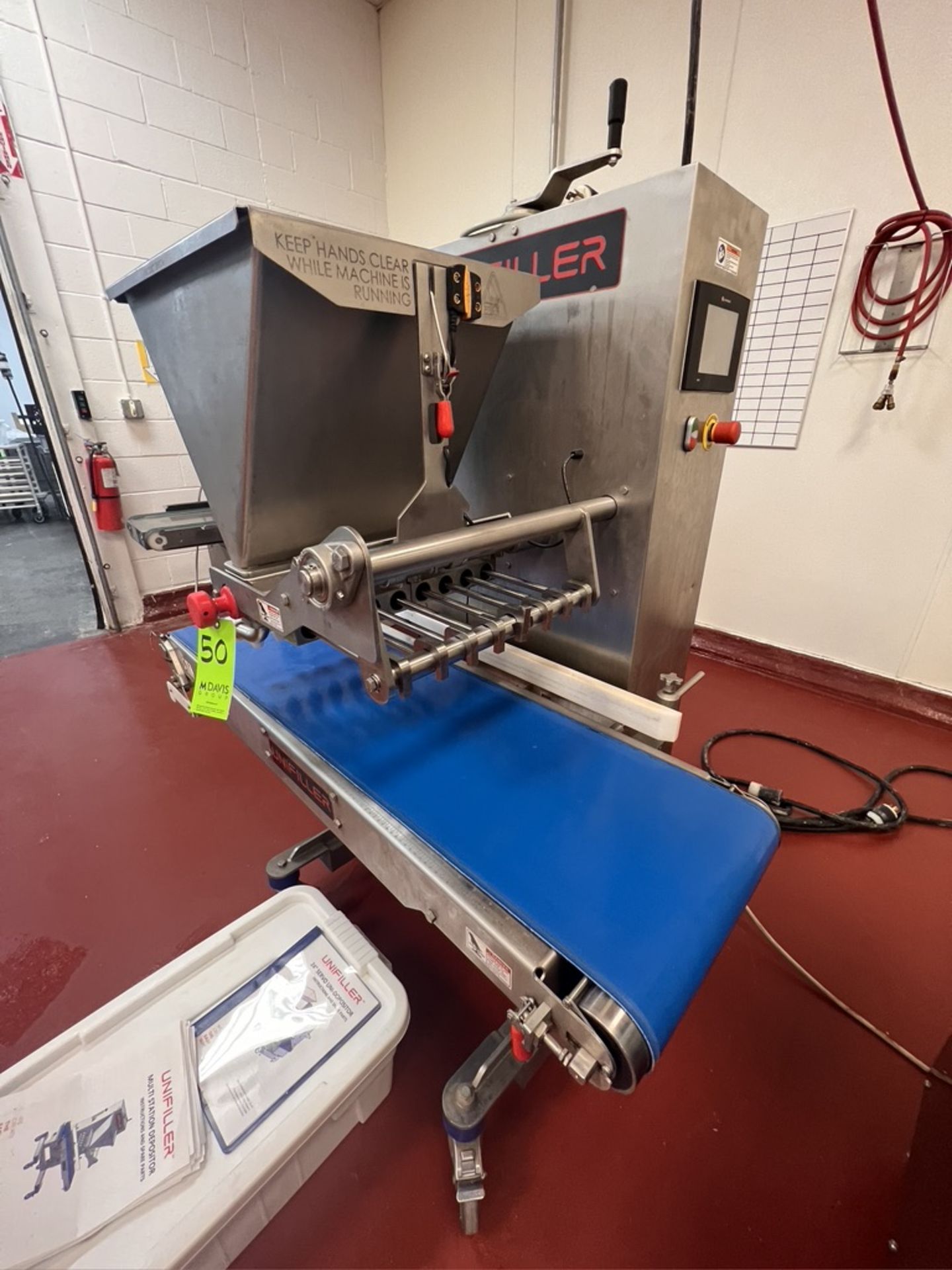 2019 UNIFILLER 8-VALVE MULTISTATION DEPOSITOR, S/N MUS-090914-01, 220 V - Image 2 of 16