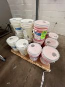 (15) BUCKETS OF SANITIZER AND DEGREASER, (8) BUCKETS OF RMC GREASE KLEEN, (7) BUCKETS OF RMC F-29