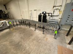 BEST FLEX SKATE CONVEYOR, MOUNTED ON PORTABLE FRAME (LOCATED IN CALLERY, PA)