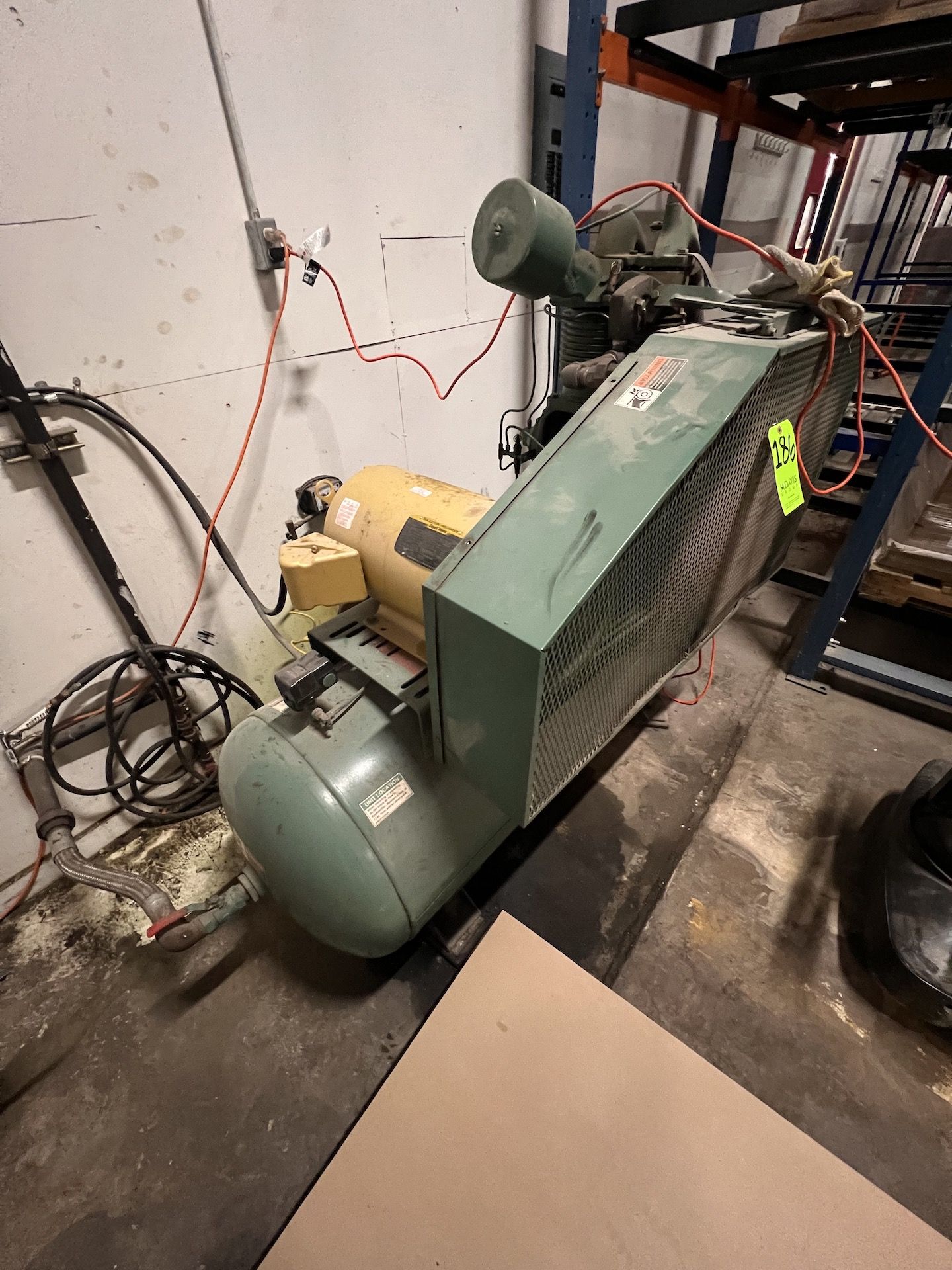 CHAMPION AIR COMPRESSOR, MODEL HR 5-1 (NOT CURRENTLY OPERATIONAL / NOT WORKING) - Image 2 of 13