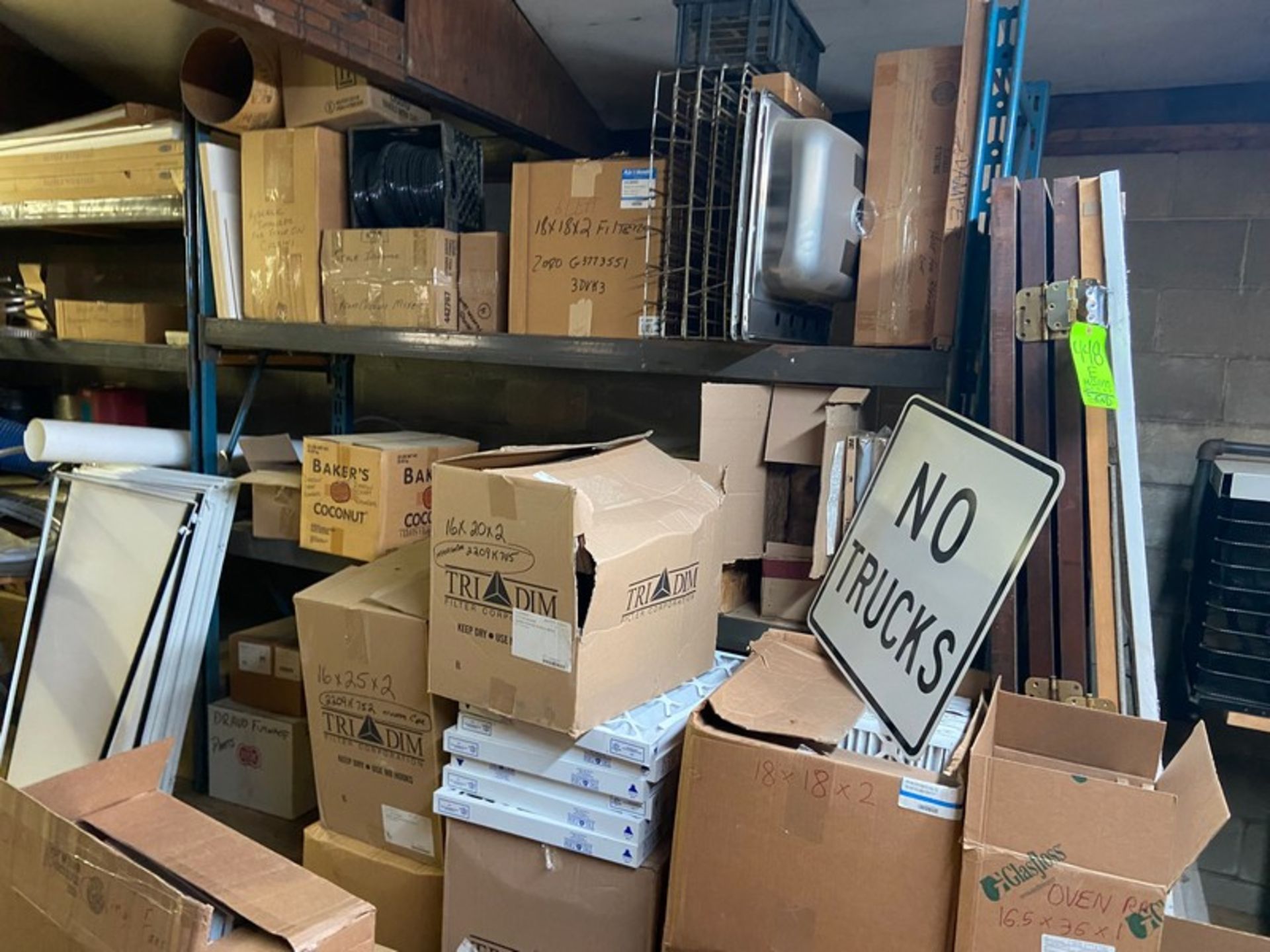 2-SECTION OF PALLET RACKING WITH CONTENTS, INCLUDES LIGHTING (LOCATED IN CALLERY, PA) - Image 3 of 3