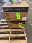 INLINE PLASTICS CORP HINGED LID CLEAR CONTAINER, (2) BOXES WITH 300 CONTAINERS PER BOX (LOADING FEE: