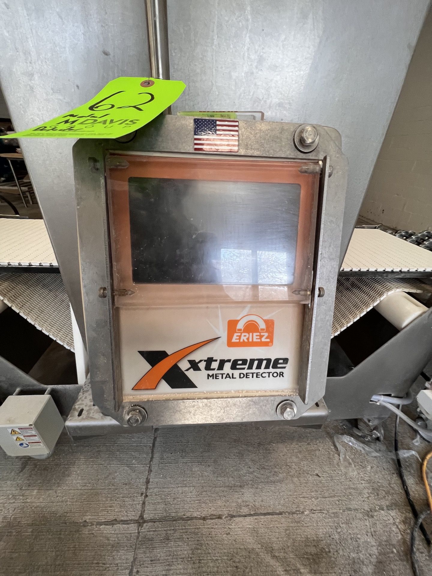 ERIEZ XTREME S/S METAL DETECTOR, WITH APROX. 17-1/2” W x 14” H PRODUCT OPENING, WITH 17” W PLASTIC - Image 2 of 8