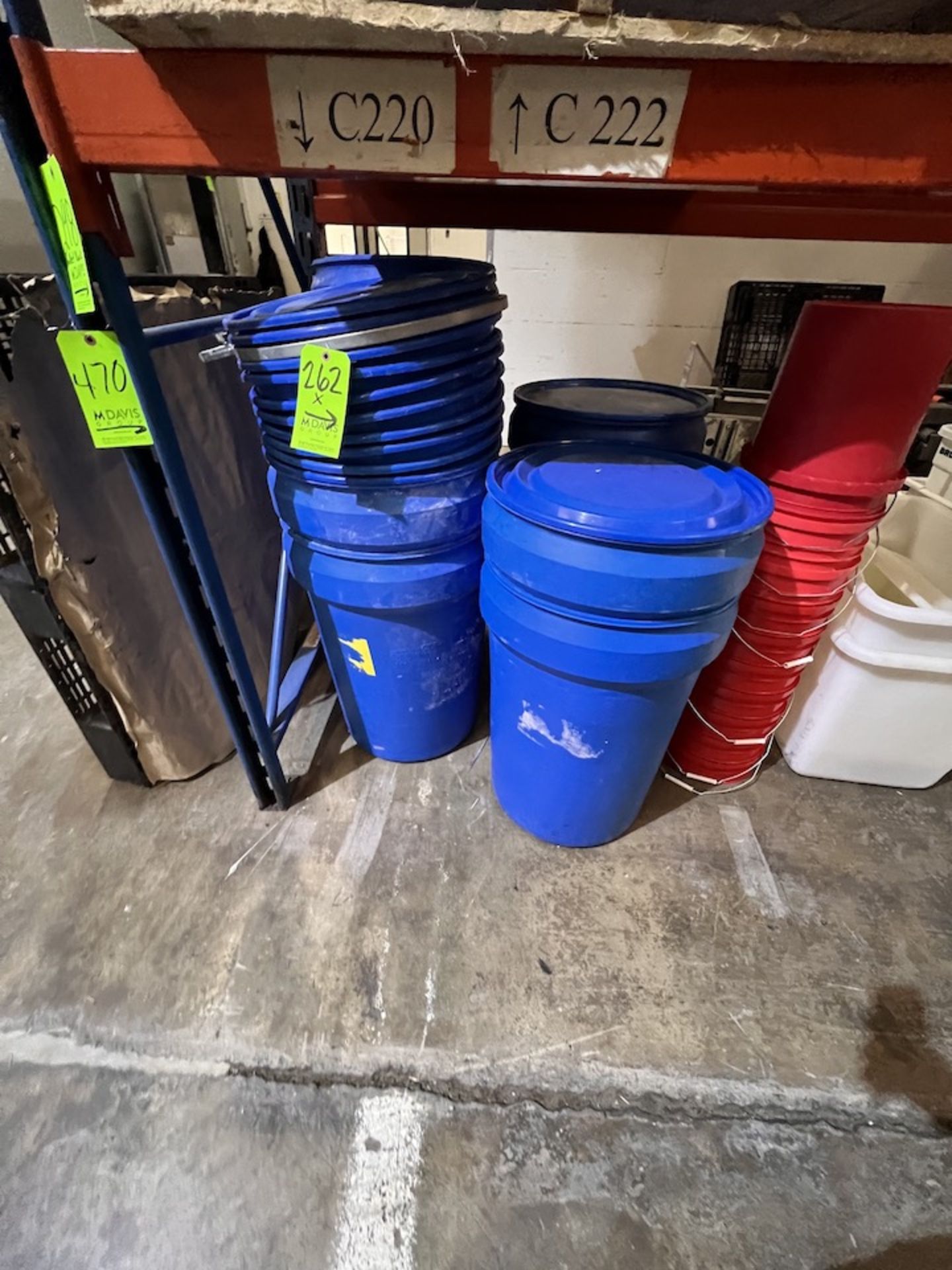 ASSORTED SANITARY BARRELS, BUCKETS AND TOTES (LOADING FEE:  $25.00 USD) (LOADING WILL BE CONDUCTED - Image 2 of 5