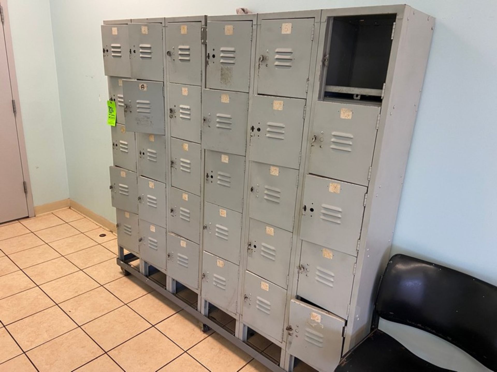 SECTION OF PERSONAL LOCKERS (LOCATED IN HERMITAGE, PA)