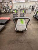 (3) ULINE PLASTIC PLATFORM TRUCKS