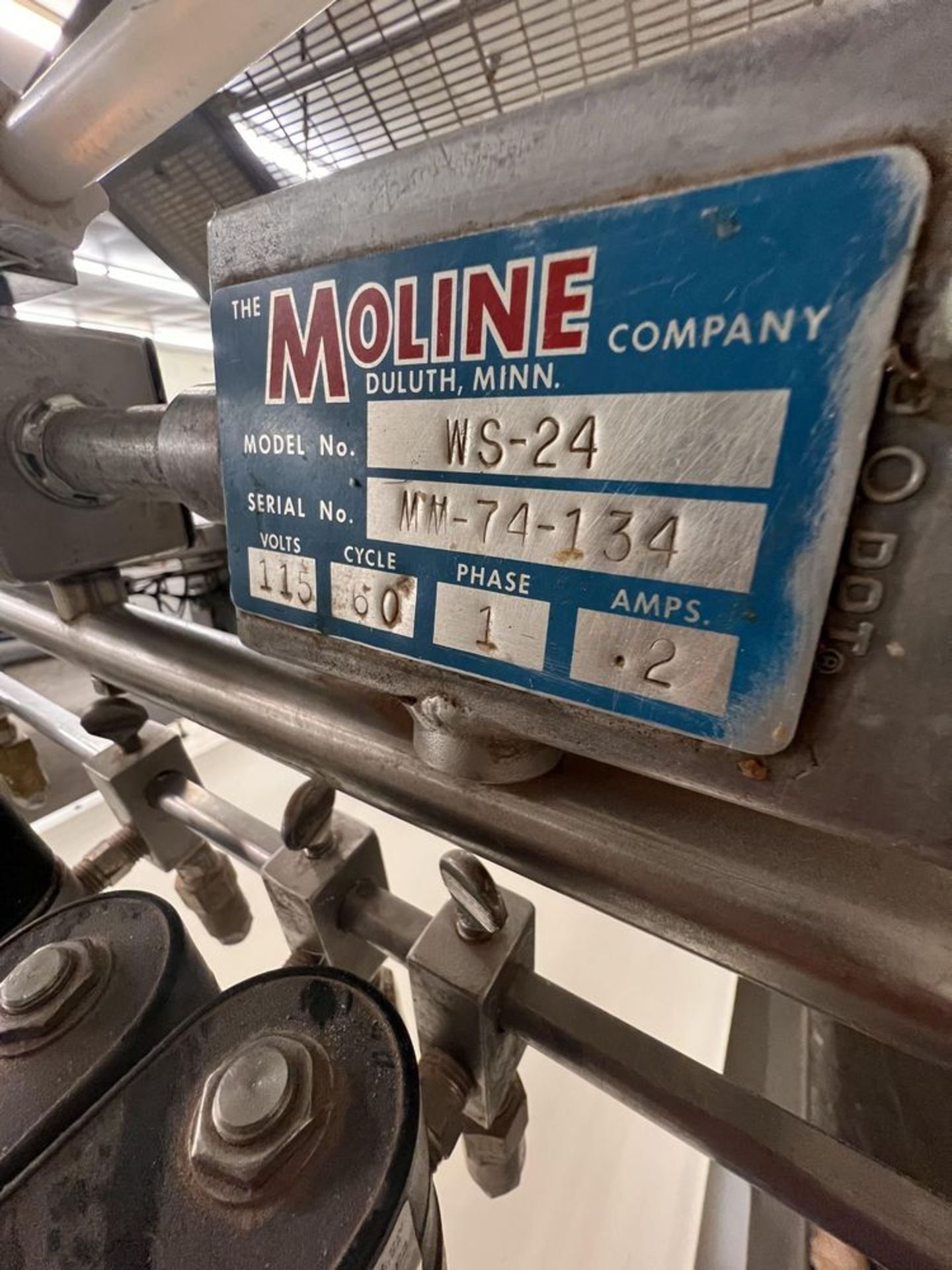 MOLINE SHEETING AND FILLING LINE FOR COOKIES WITH ICING, INCLUDES MOLINE FLOUR AND POWDER DISPENSING - Image 17 of 18