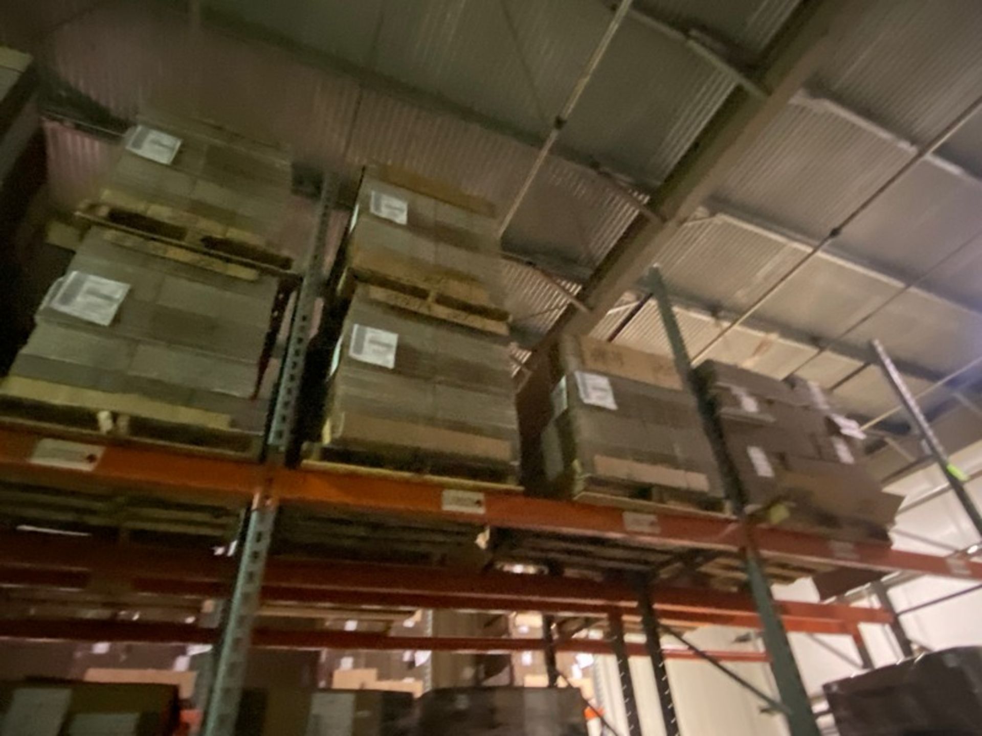 LOT OF ASSORTED CORRIGATED, CONTENTS OF TOP SHELF OF PALLET RACKING (LOCATED IN HERMITAGE, PA) - Image 7 of 8