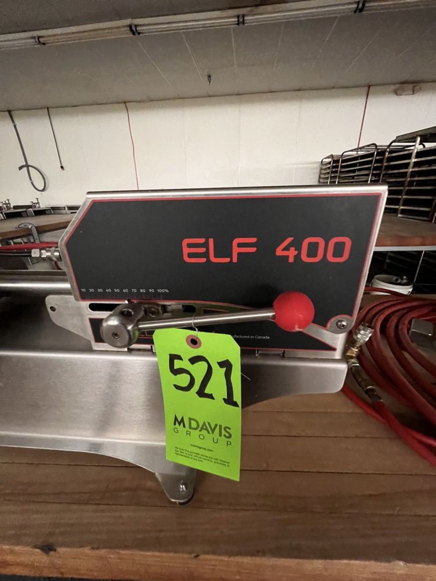 2018 UNIFILLER S/S TABLETOP DEPOSITOR, MODEL ELF 400, S/N ELFB-081342-003-01, WITH FOOT PEDAL - Image 2 of 10