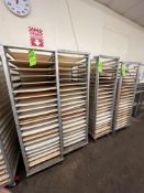 (4) PORTABLE BUN / SHEET PAN RACKS