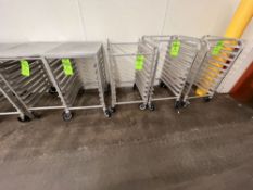 (4) 10-TIER BAKING PAN RACK CART