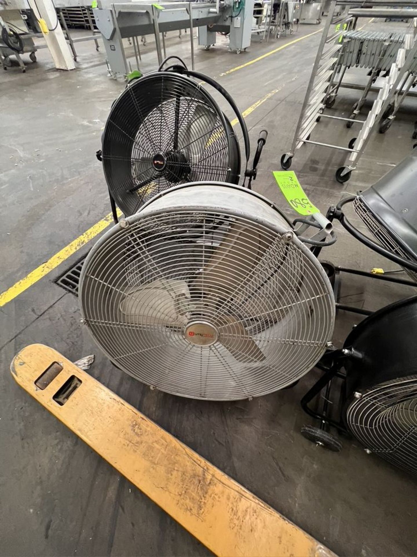 (2) UTILITECH DRUM FANS