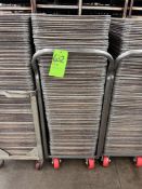 (120) SHEET / BUN PANS WITH CART