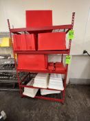 ASSORTED PLASTIC FOOD HANDLING EQUIPMENT, INCLUDES SCOOPS AND TOTES