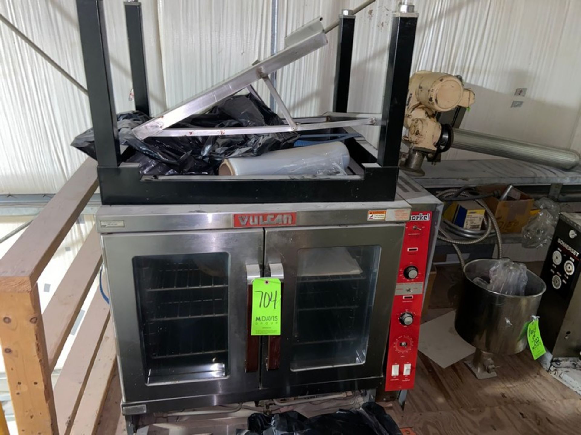 VULCAN S/S DOUBLE DOOR OVEN, WITH STAND (LOCATED IN HERMINIE, PA) - Bild 3 aus 3