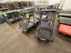 (2) METAL STEP STOOLS