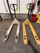 (2) HYDRAULIC PALLET JACKS