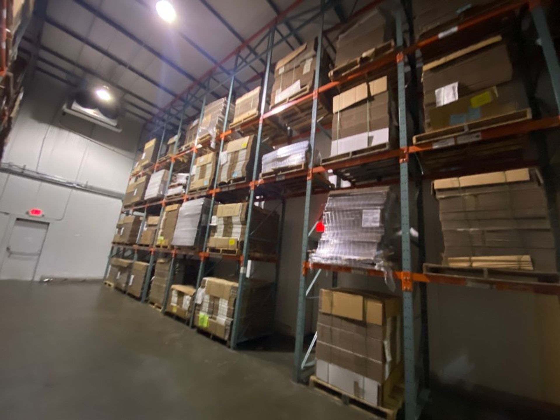 LOT OF ASSORTED CORRIGATED, LOCATED IN PALLET RACKING OF BACK WAREHOUSE AREA (LOCATED IN HERMITAGE, - Bild 2 aus 3