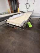 RONDO PORTABLE CONVEYOR WITH DOUGH STRIP CUTTER AND (2) ROLLING PINS, MODEL SFT360, S/N A5132002,