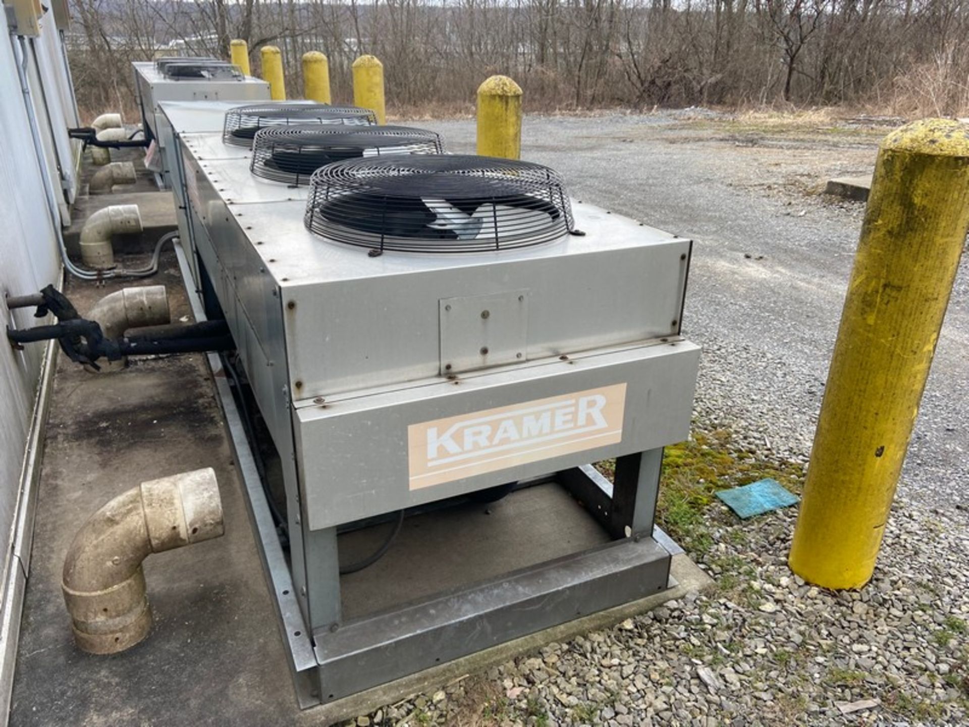 KRAMER 3-FAN CONDENSER UNIT (LOCATED IN HERMITAGE, PA) - Image 4 of 5