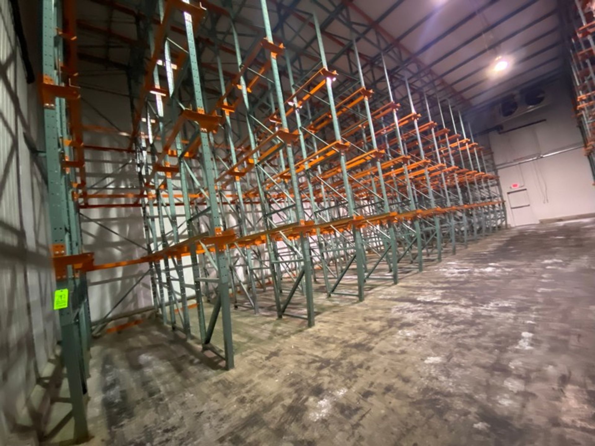 11-SECTIONS OF 2-HIGH DRIVE IN PALLET RACKING, WITH UPRIGHTS & DRIVE IN SHELVING UNITS (LOCATED IN H - Image 2 of 2