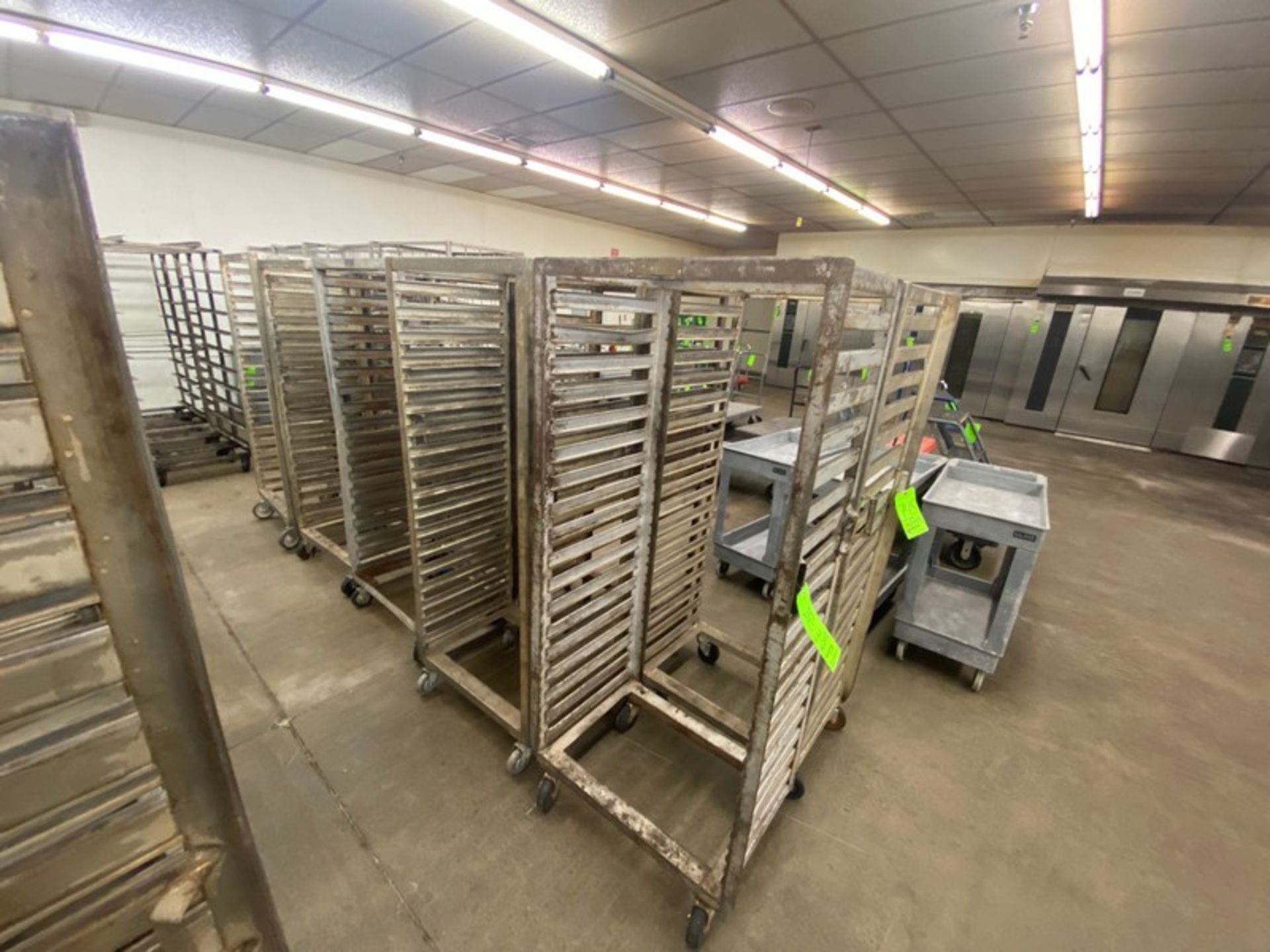 (10) PORTABLE BAKING PAN RACKS, MOUNTED ON CASTERS (LOCATED IN HERMITAGE, PA) - Image 4 of 5