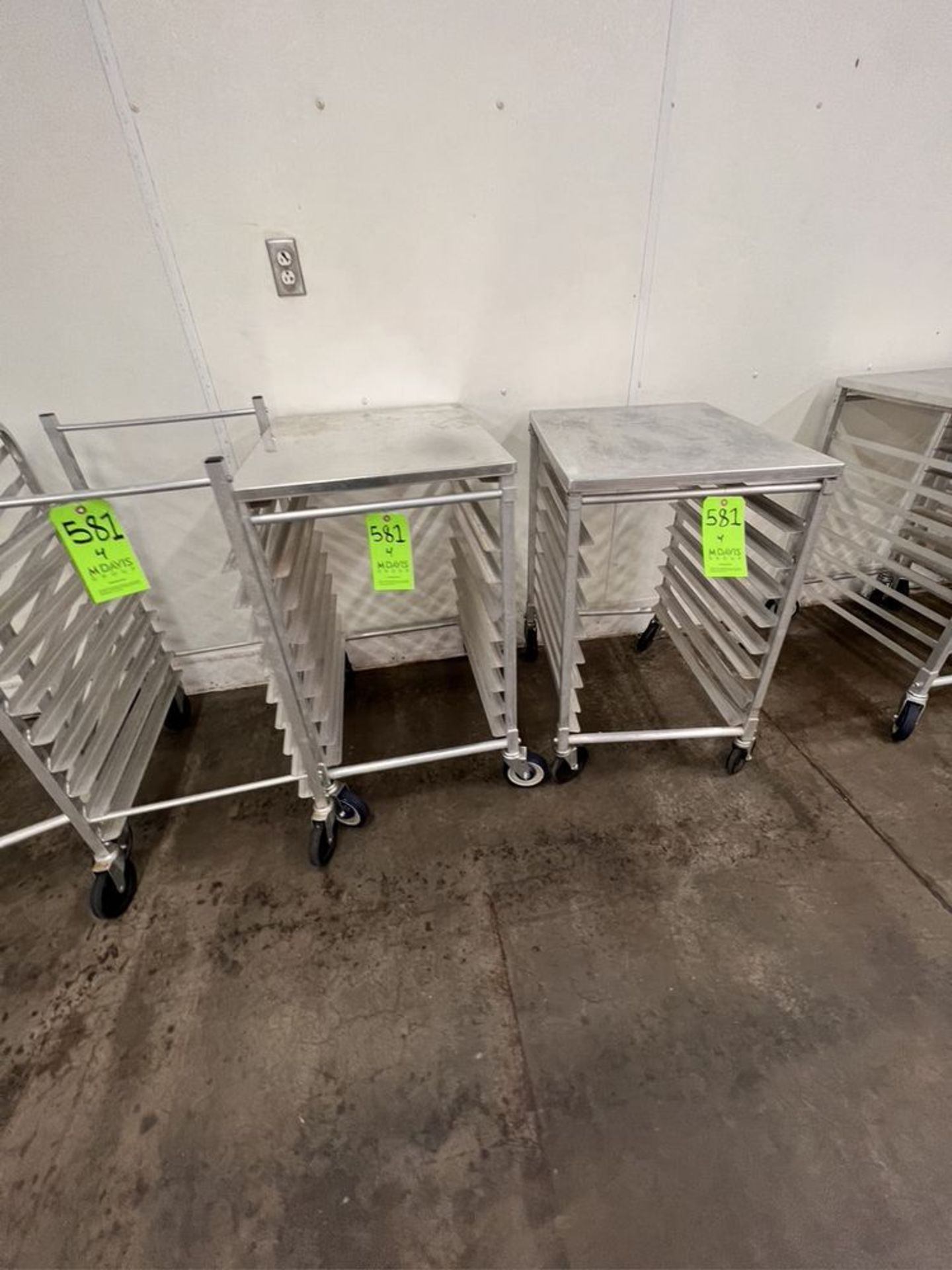 (4) 10-TIER BAKING PAN RACK CART - Image 3 of 3