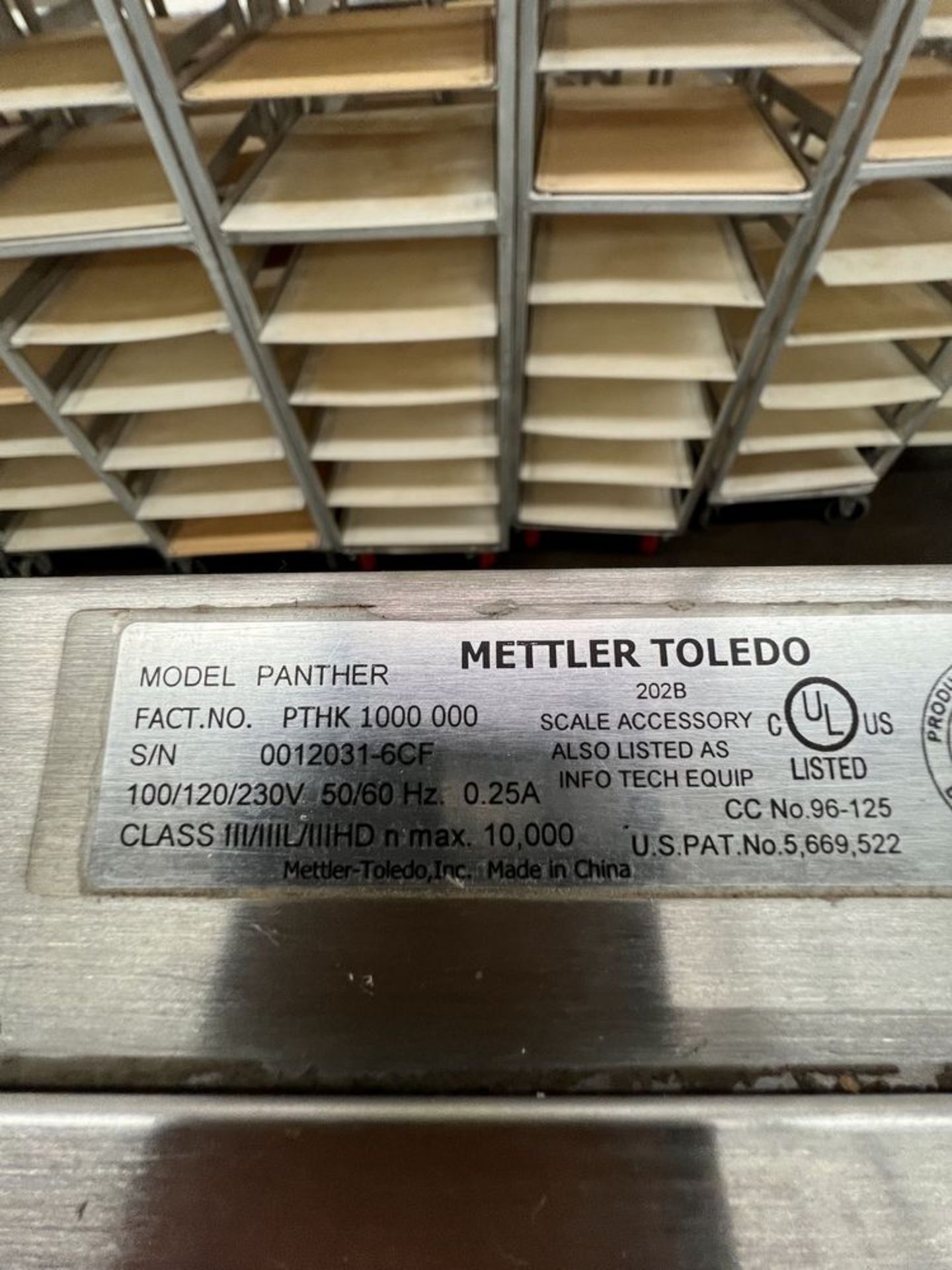 METTLER TOLEDO S/S DIGITAL SCALE - Image 4 of 6