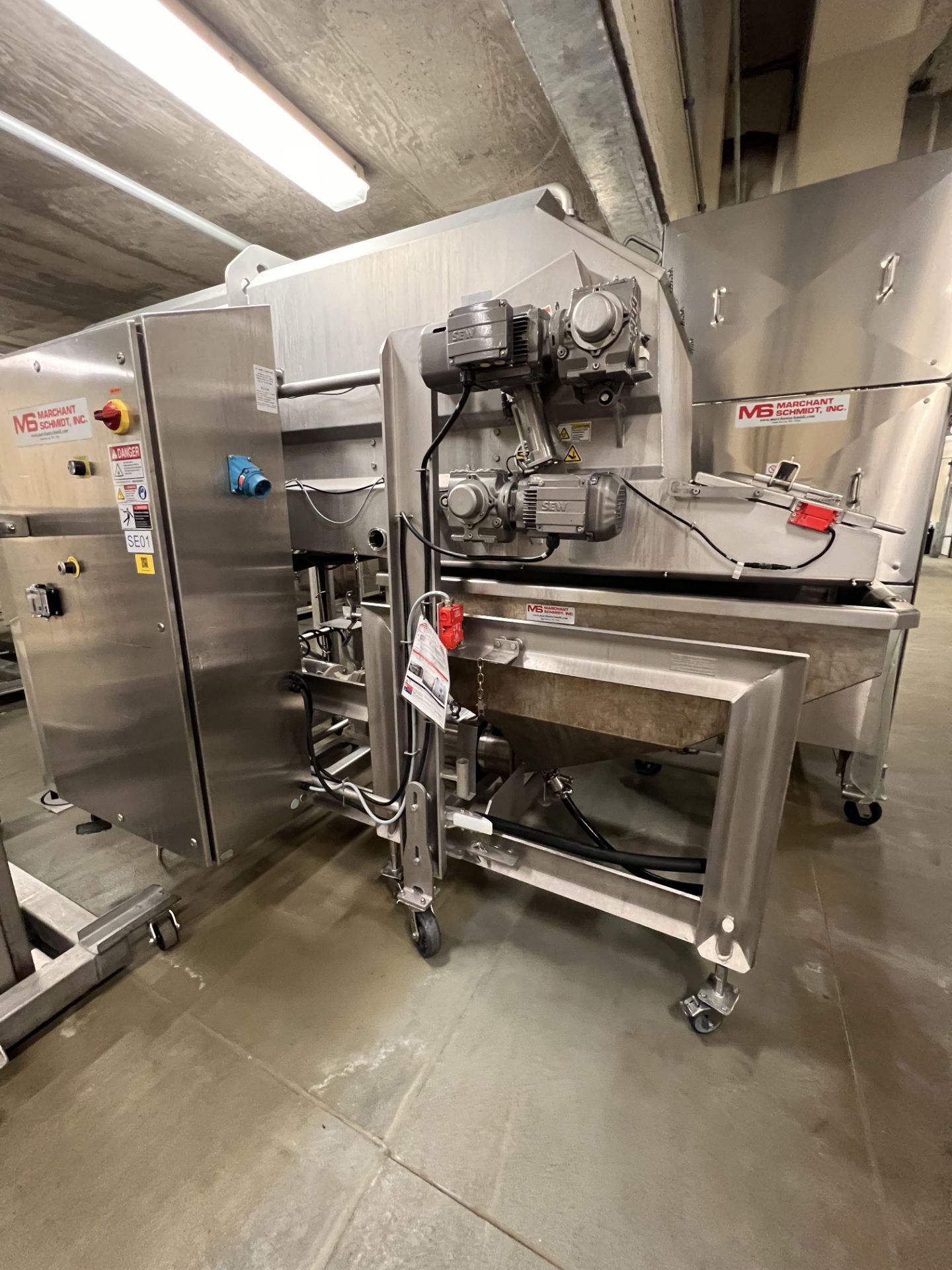 MARCHANT SCHMIDT BAG EXTRACTOR, EXTRACTS PRODUCT FROM BAG AND DEPOSITS IN PRODUCT HOPPER (Sold - Bild 3 aus 9