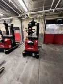 AUTOMATISMOS Y SISTEMAS DE TRANSPORTE INTERNO (ASTI) LASER GUIDED WALKIE STACKER (LGV), MODEL SPE