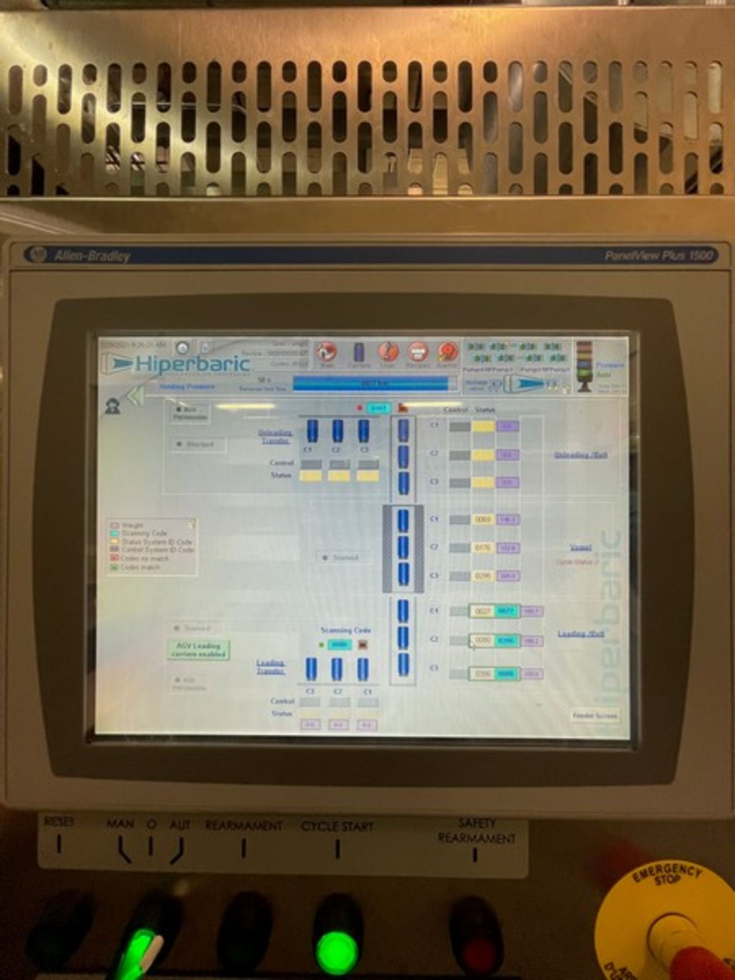 Hiperbaric HPP (High Pressure Processing) Line, Model 6000/420, S/N CP98, 420 Liter Capacity, 380 MM - Bild 15 aus 38