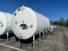 Sprinkman Corp. Aprox. 7,100 Gal. Horizontal Jacketed Tank, S/N 80-8336, Overall Length: Aprox. 14