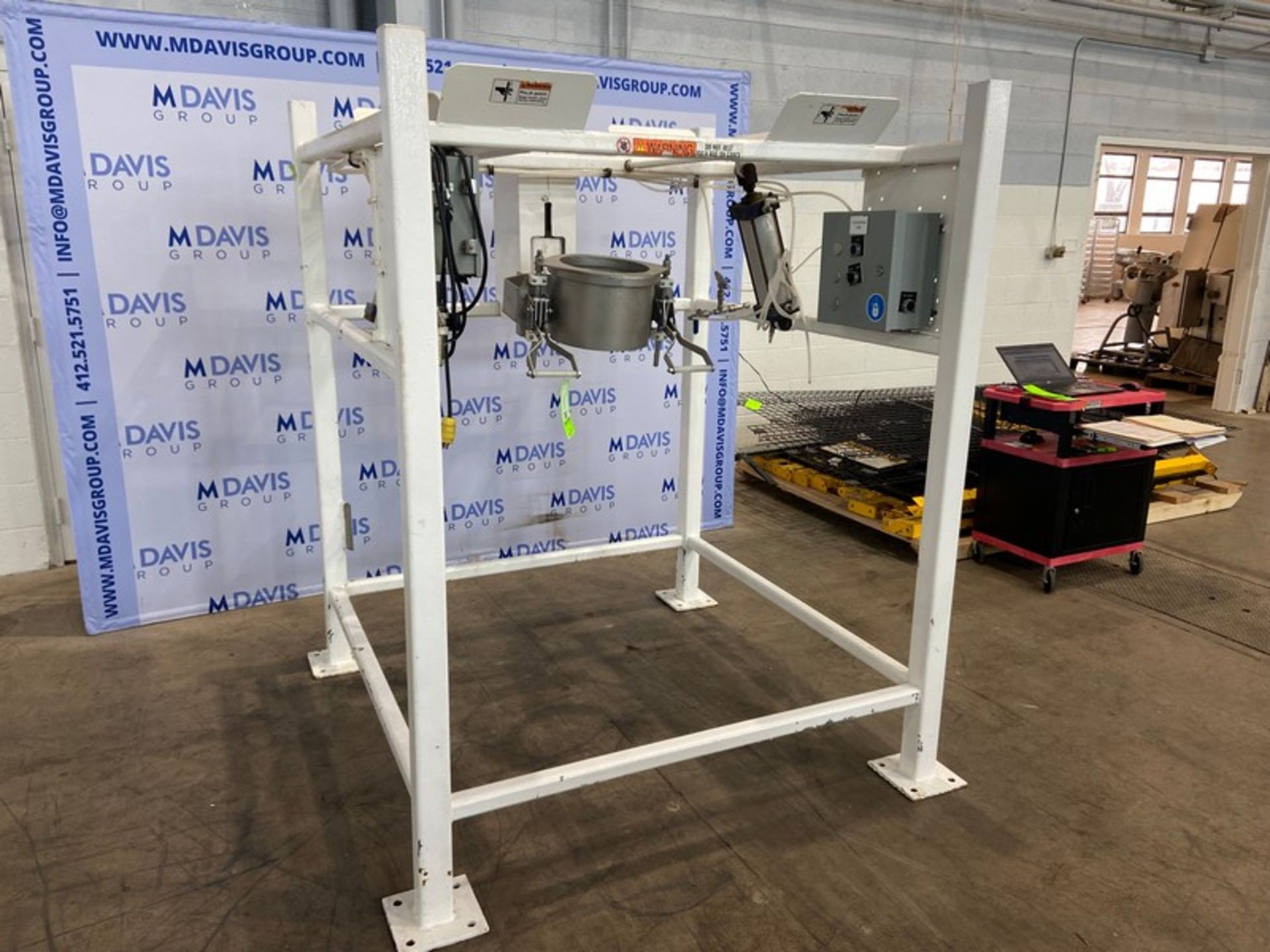 Flexicon Bulk Bag Unloading Station, S/N 63994, with Mild Steel Frame (INV#93090)(Located @ the - Image 2 of 10