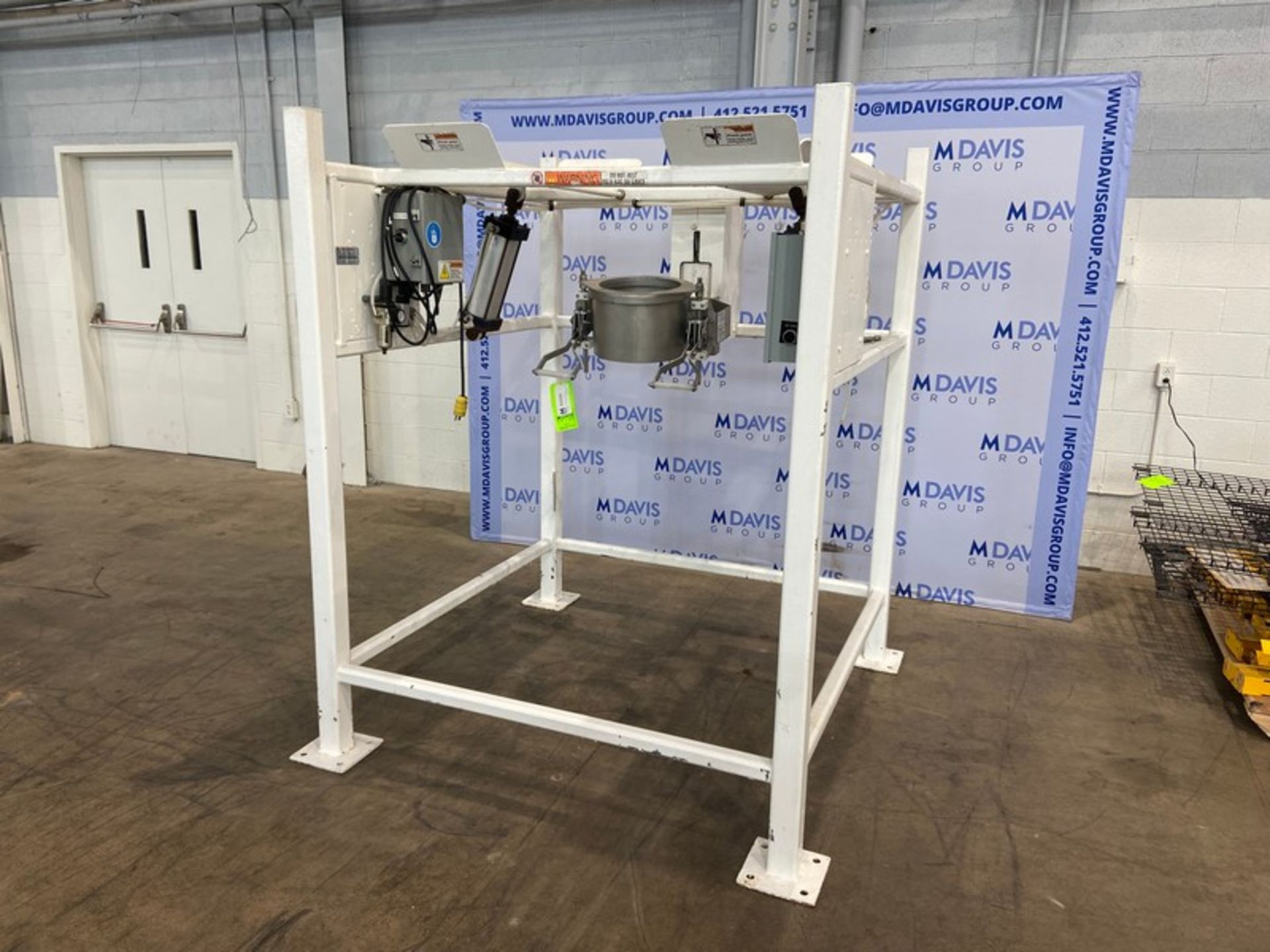 Flexicon Bulk Bag Unloading Station, S/N 63994, with Mild Steel Frame (INV#93090)(Located @ the