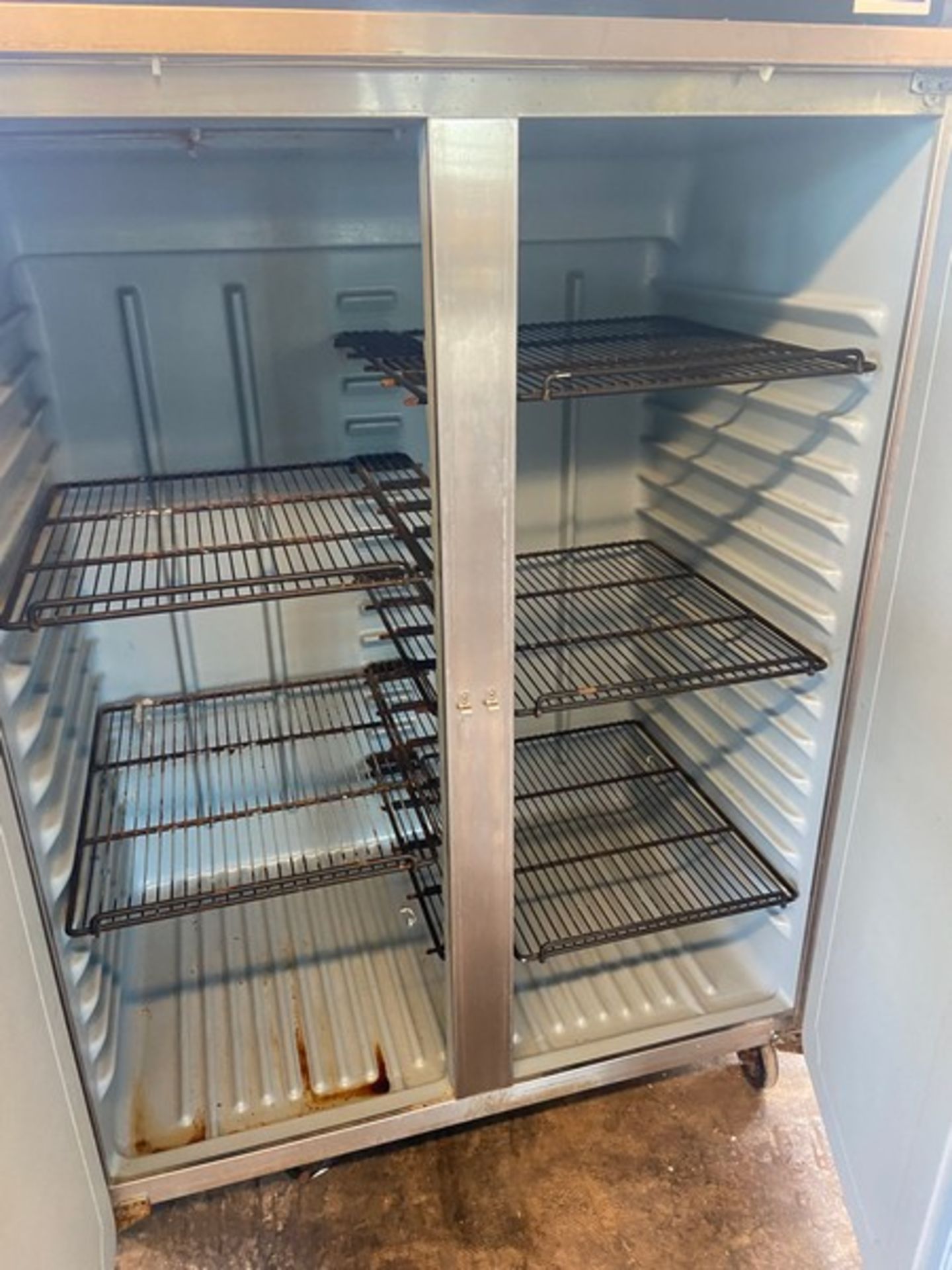 Delfield 3-Door Refrigerator, Overall Dims.: Aprox. 75" L x 32" W x 80" H (INV#95418)(Located @ - Bild 3 aus 6