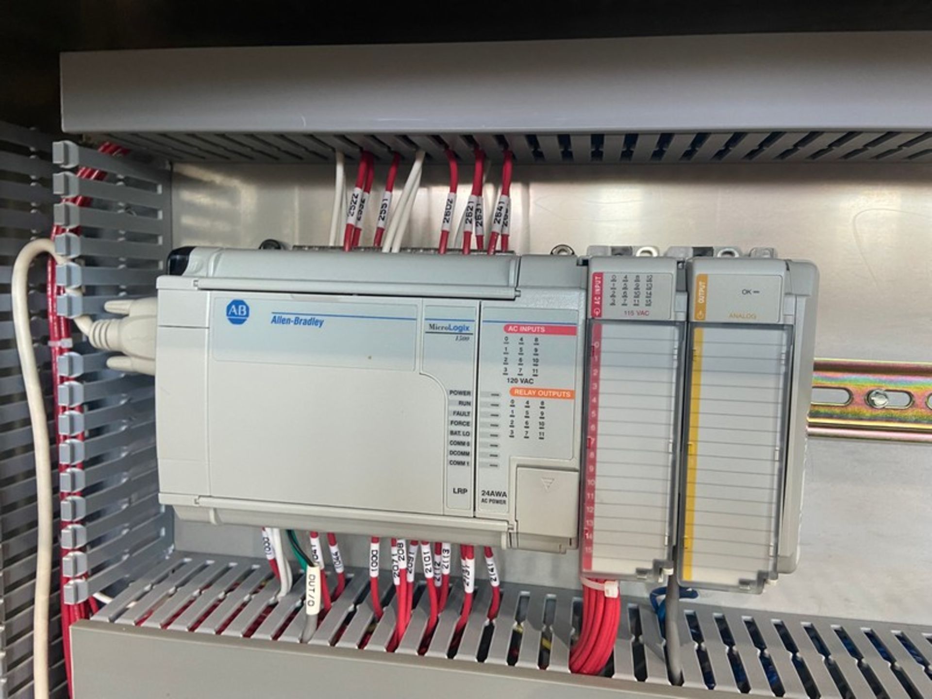 S/S Control Panel, , with Allen-Bradley MicroLogix 1500 PLC, with Allen-Bradley PowerFlex 70 VFD, - Image 6 of 7