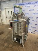 Mueller Aprox. 100 Gal. S/S Jacketed Tank, S/N 134588-3, with Bottom Mounted Self Contained