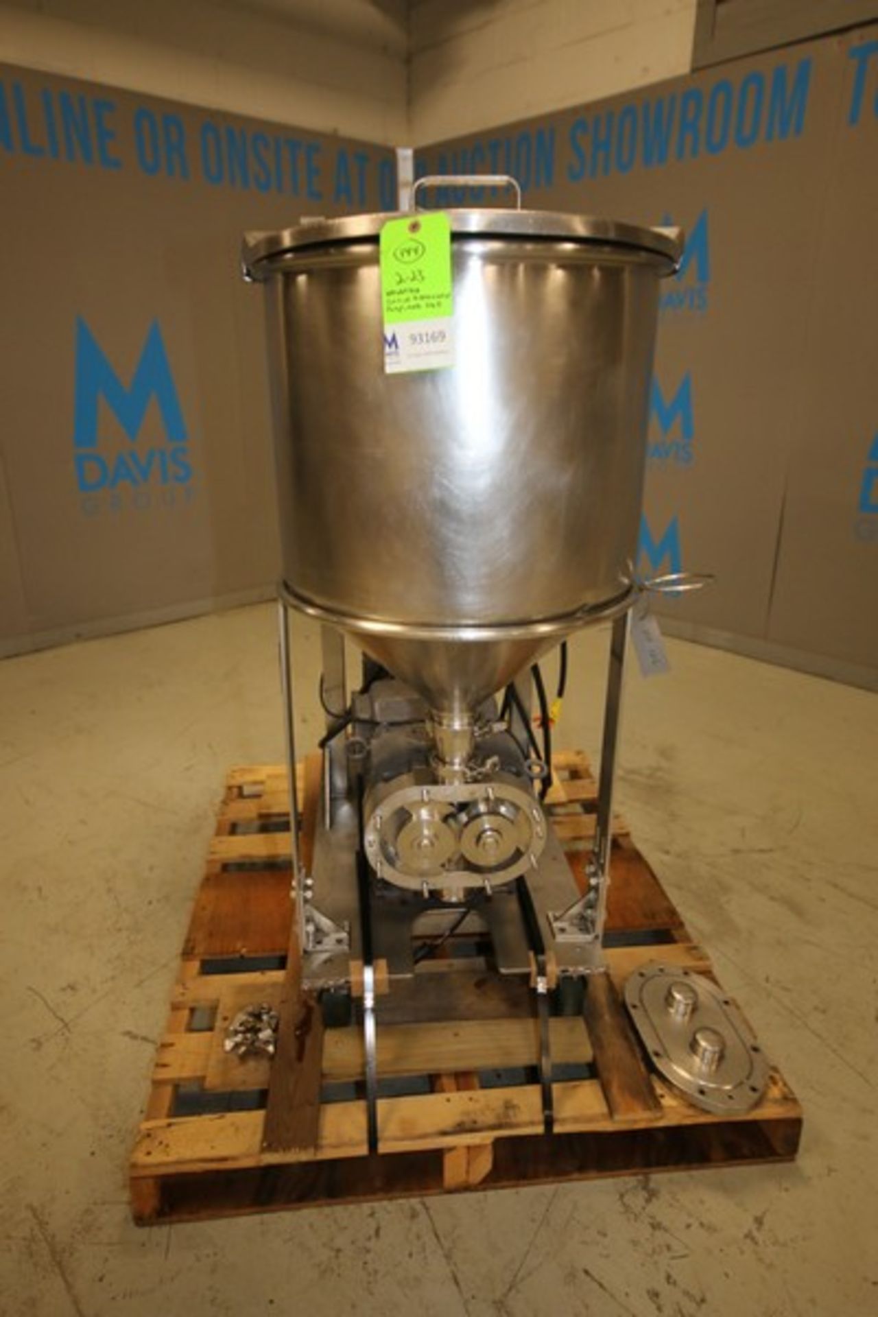Waukesha Portable Positive Displacement Pump, Model 060, SN 271655 with 2.5 L CT Head, Baldor 5 hp / - Bild 2 aus 10