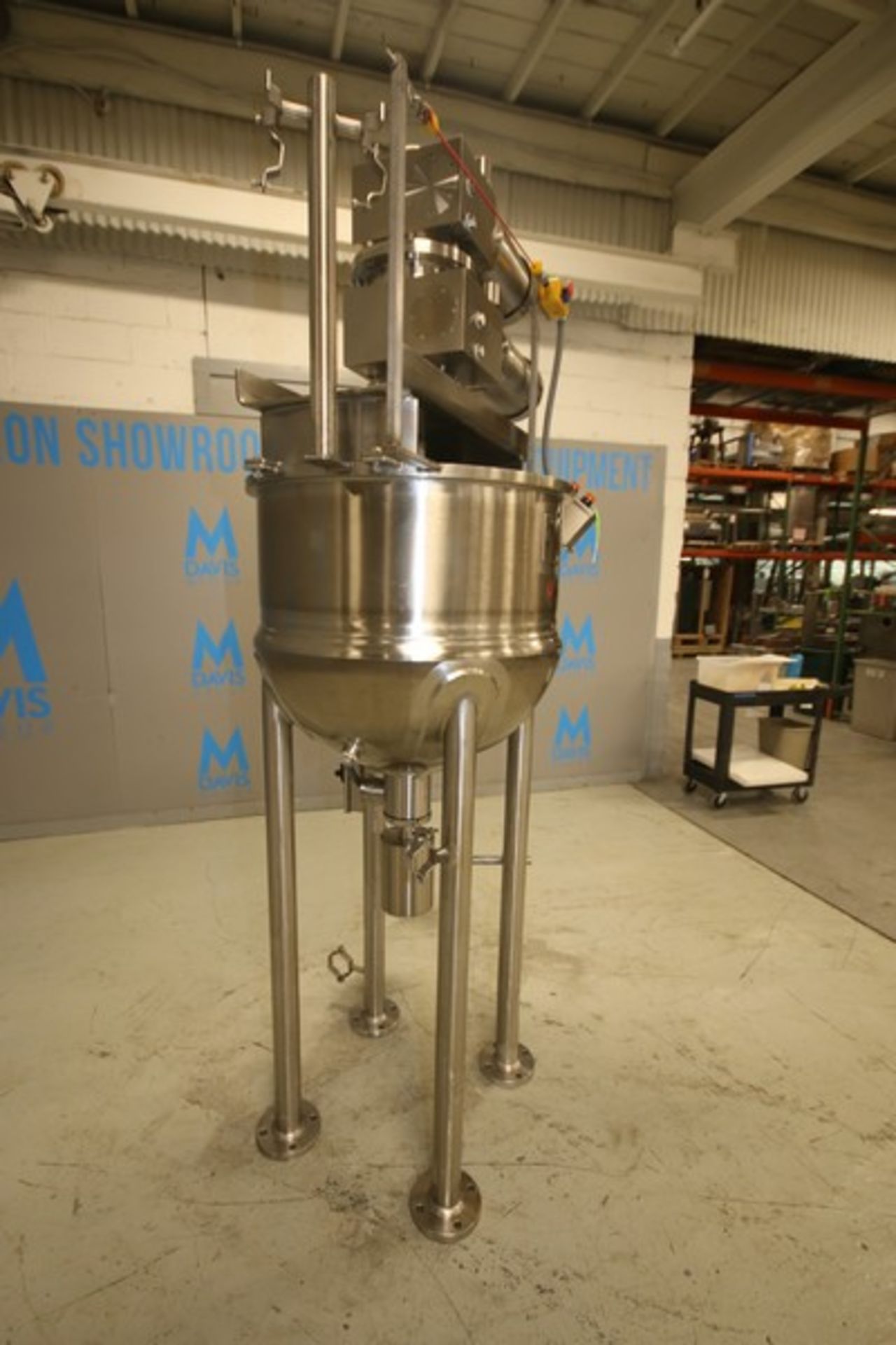 2010 Lee 60 Gal. Jacketed S/S Kettle, Model 60DA, SN 62050-1, BN 11873, with Dual Motion Vertical - Image 4 of 10