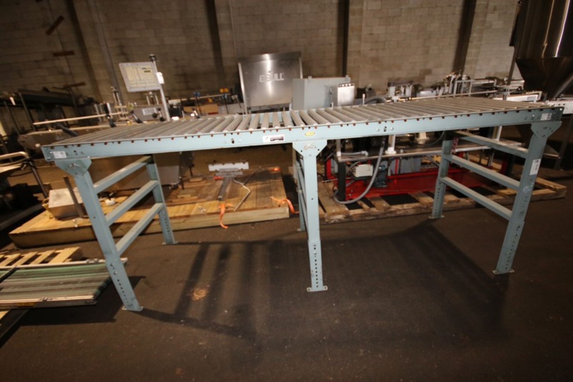 Hytrol Roller Conveyor, Overall Dims.: Aprox. 10' L x 33" W x 49" H, On Legs(INV#78166)(Located @ - Image 2 of 2